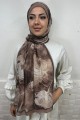 Desenli Bambu Şal 036V